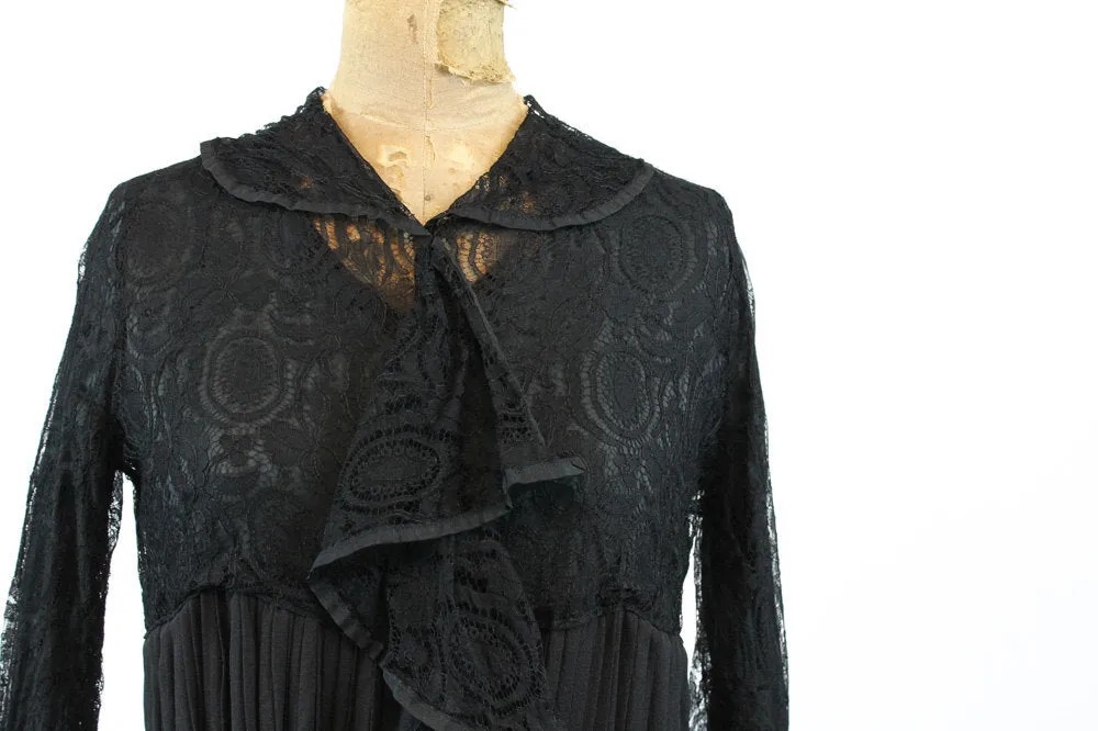 1920s spiderweb lace dress small | new fall