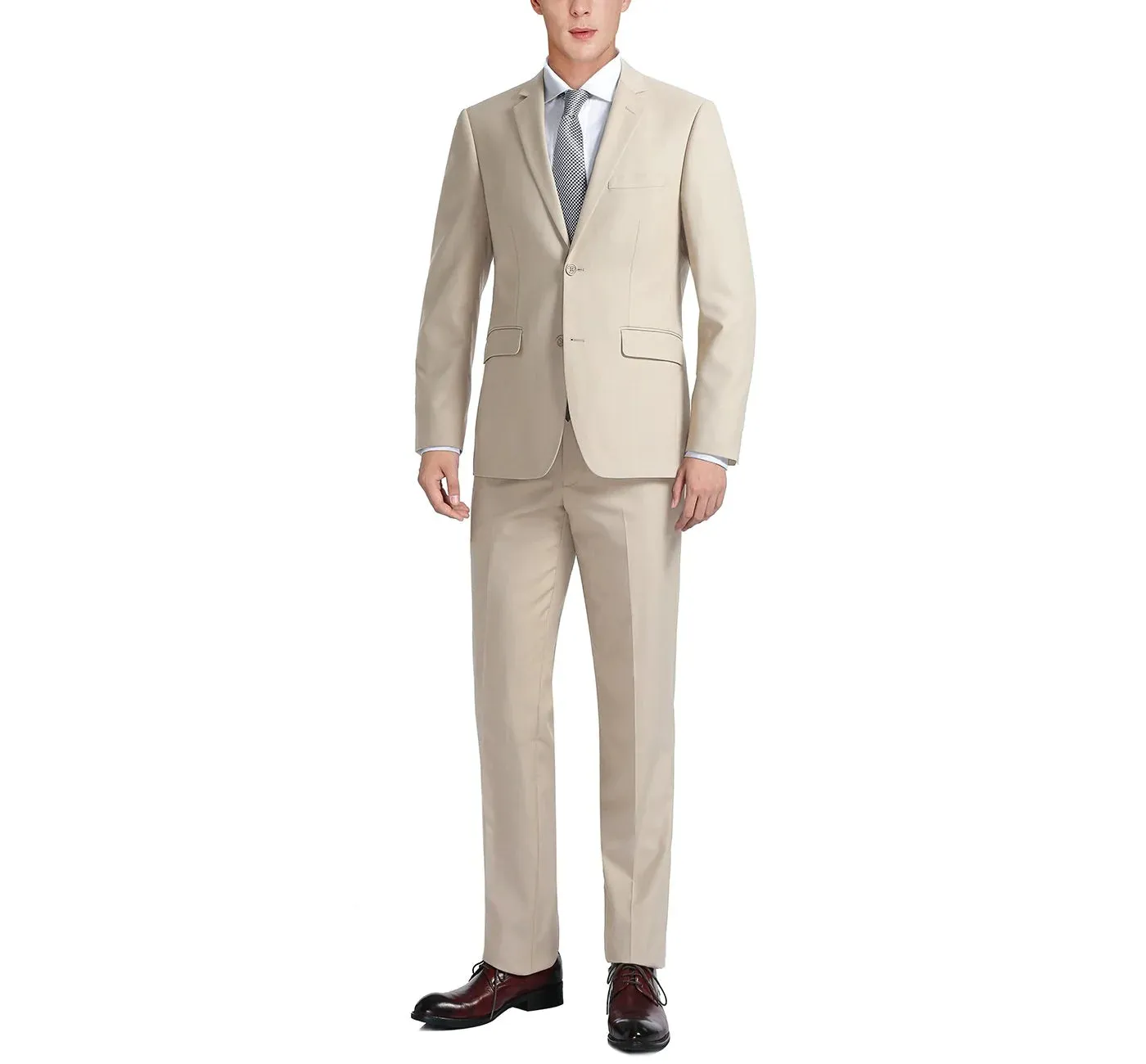 2-Piece Single Breasted Notch Lapel Suit