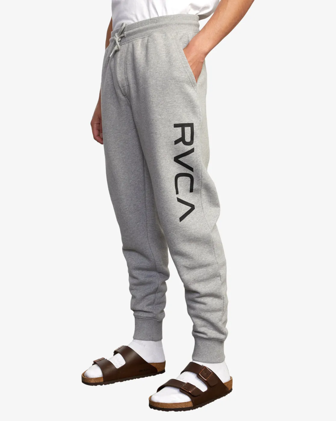 Big RVCA Sweatpants - Athletic Heather