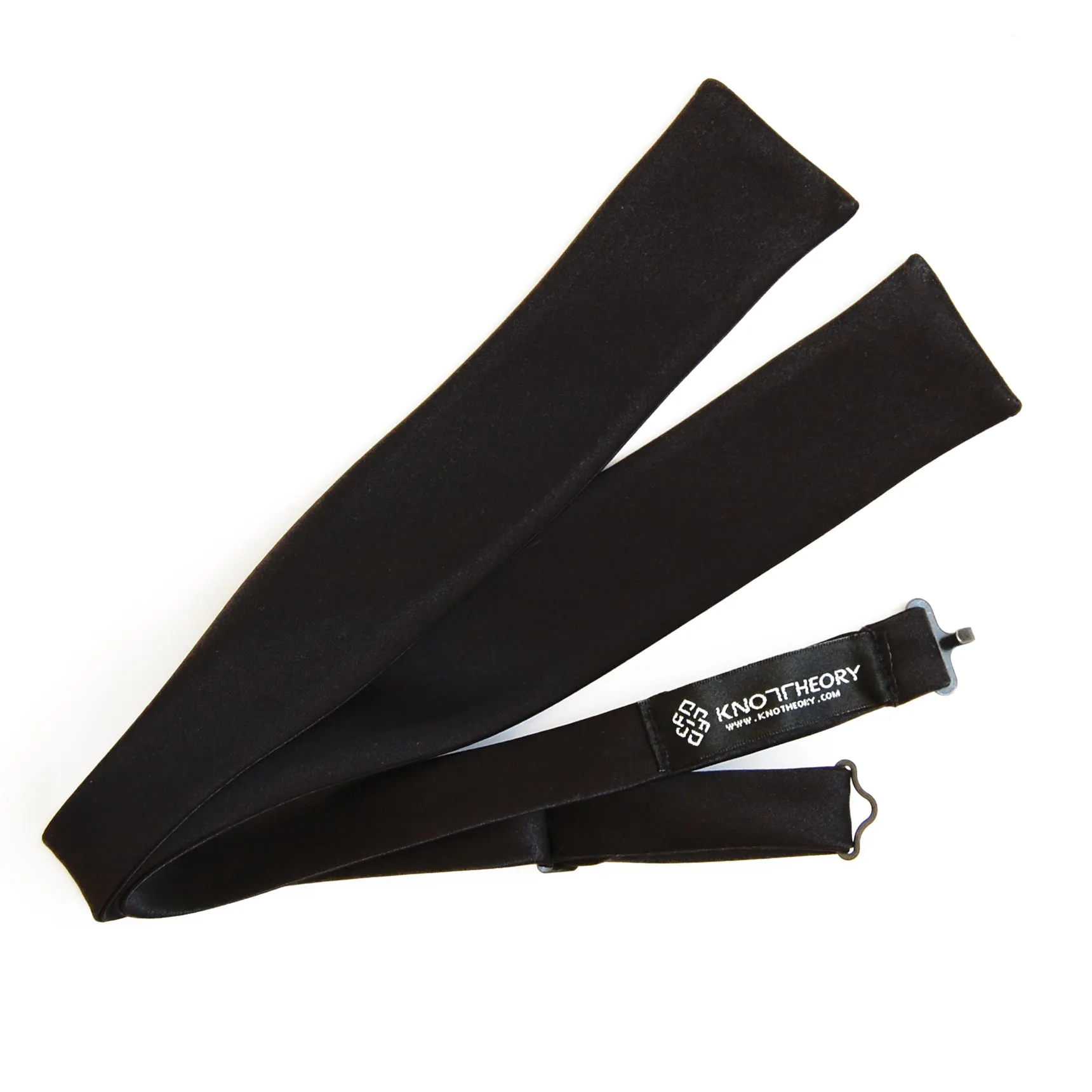 Black Batwing James Bond Bow Tie