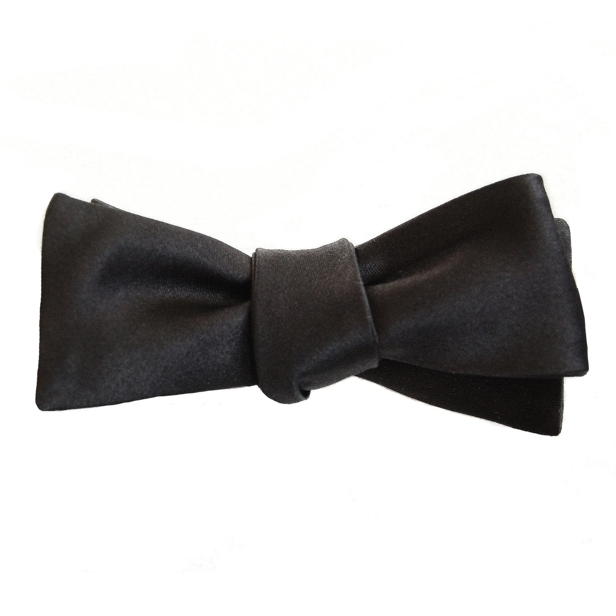 Black Batwing James Bond Bow Tie