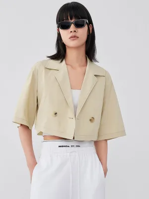 Cargo Style Crop Jacket