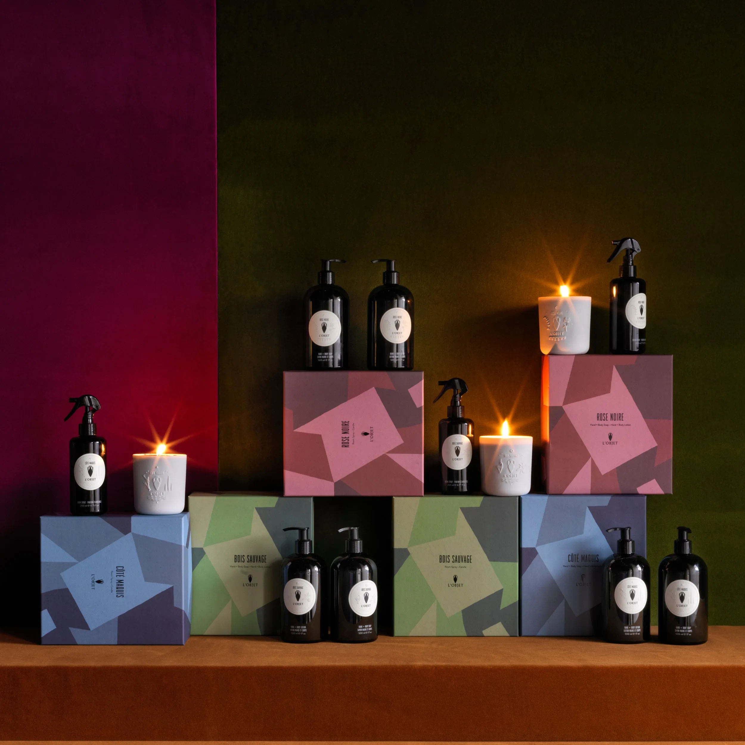 Côté Maquis Room Spray   Candle Gift Set