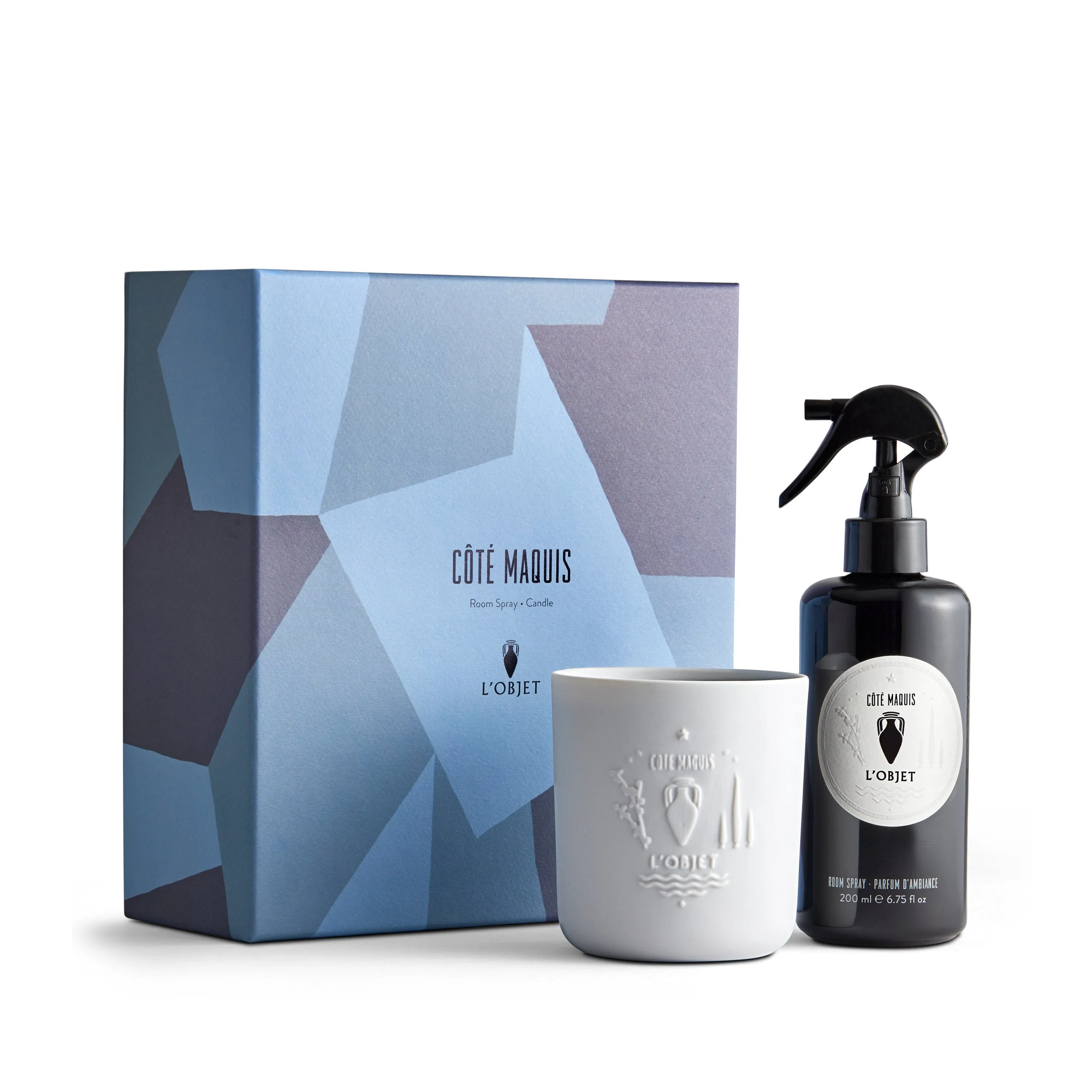 Côté Maquis Room Spray   Candle Gift Set