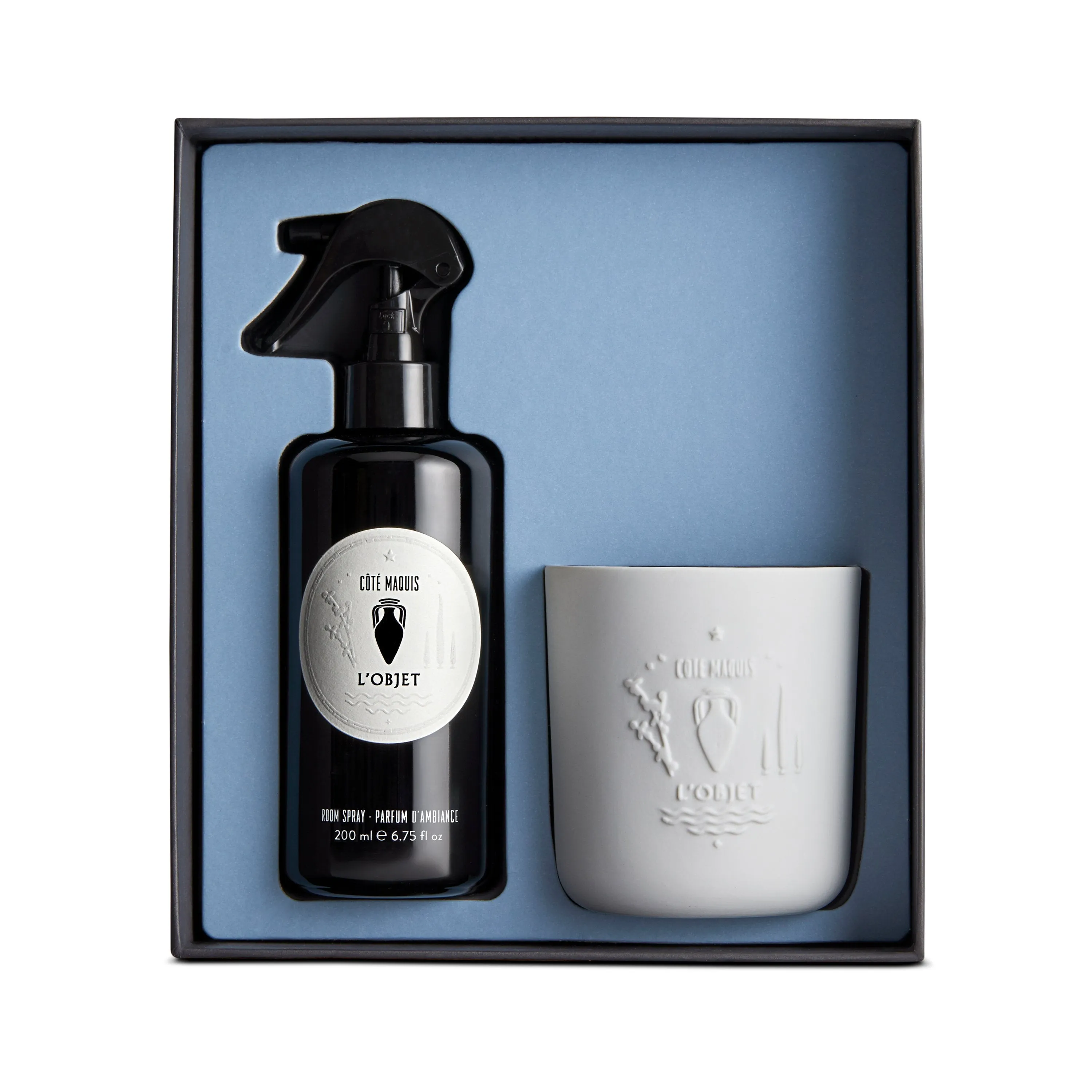 Côté Maquis Room Spray   Candle Gift Set