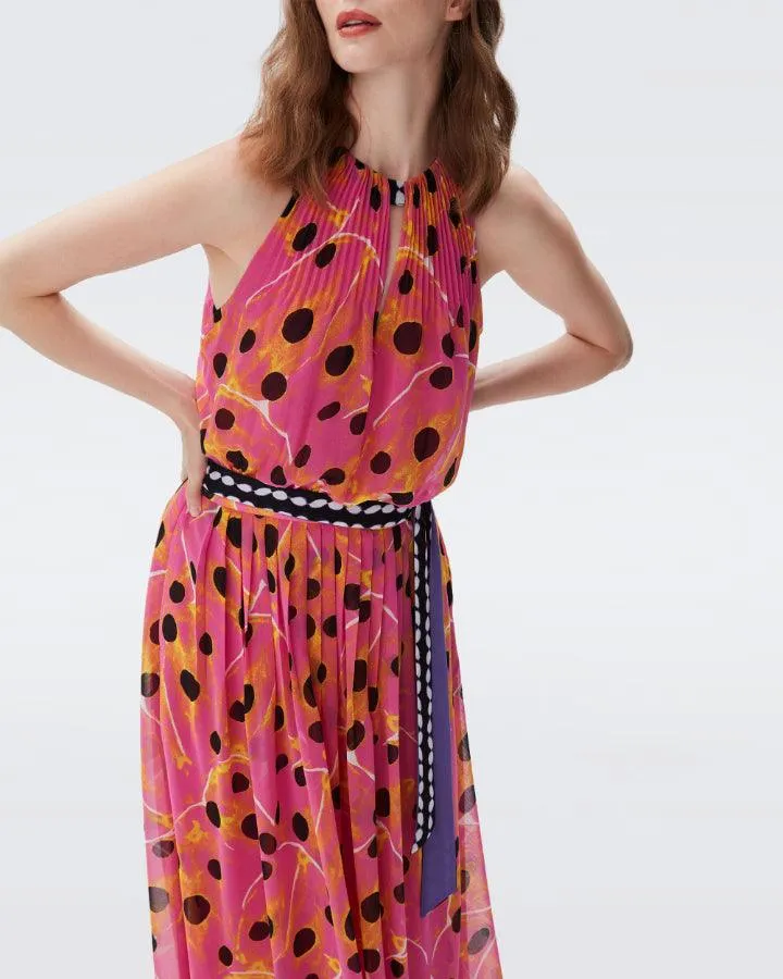 DVF Miriam Dot Maxi Dress