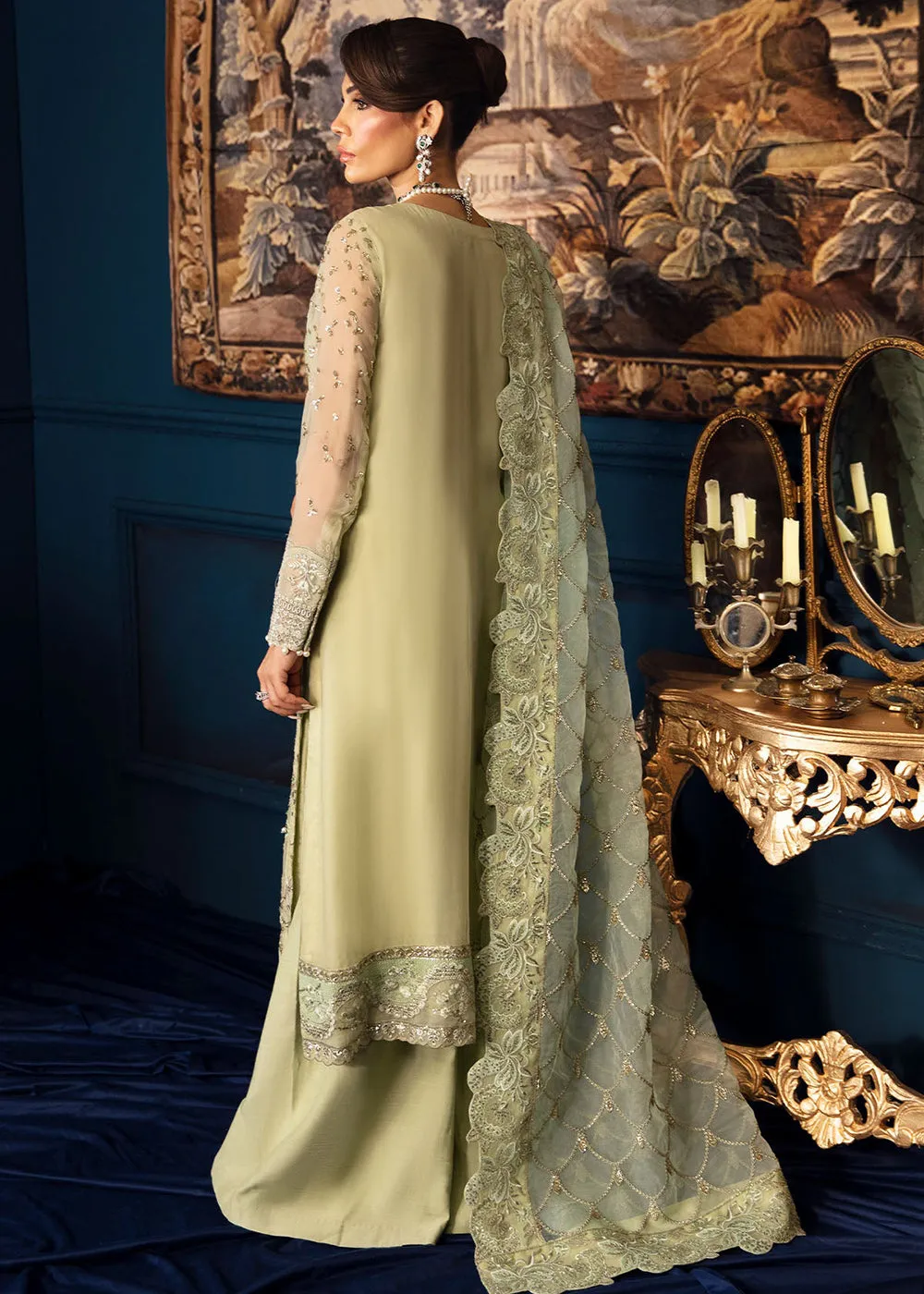 Elanora Luxury Chiffon Collection '24 by Nureh | Meadow-NEL-50