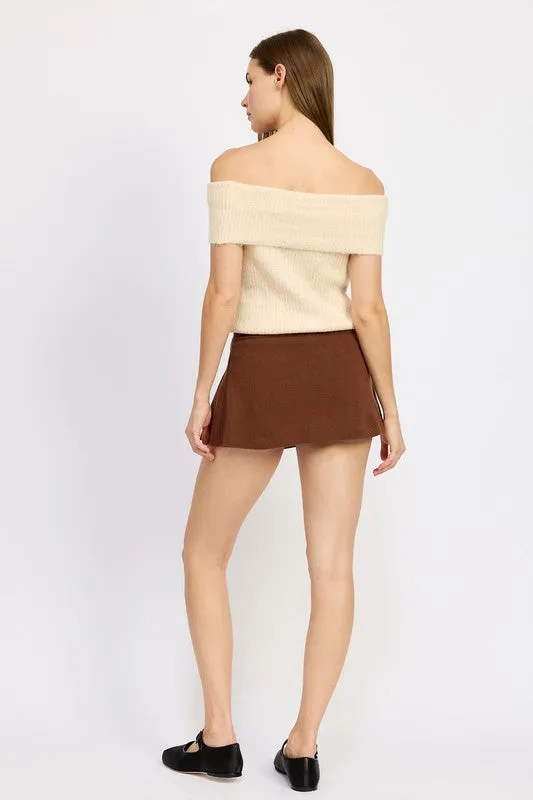 Hot Girl Emory Pleated Mini Skort