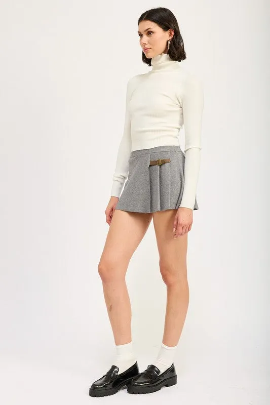 Hot Girl Emory Pleated Mini Skort