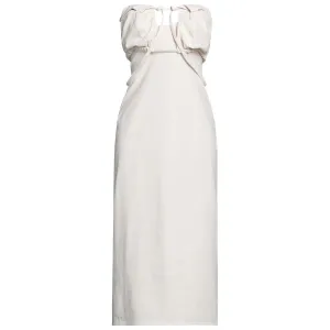 Jacquemus Midi dress, gray-cream