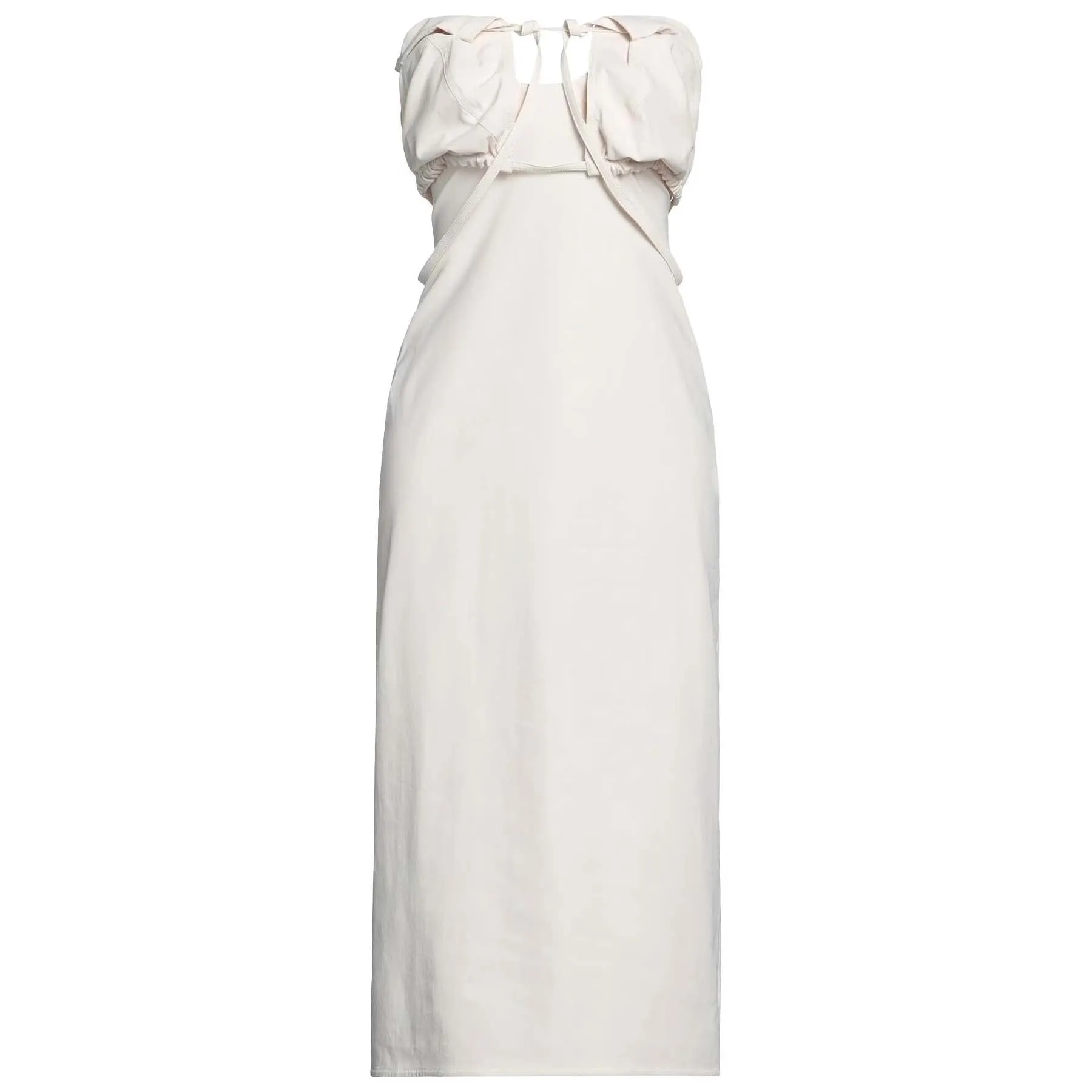 Jacquemus Midi dress, gray-cream