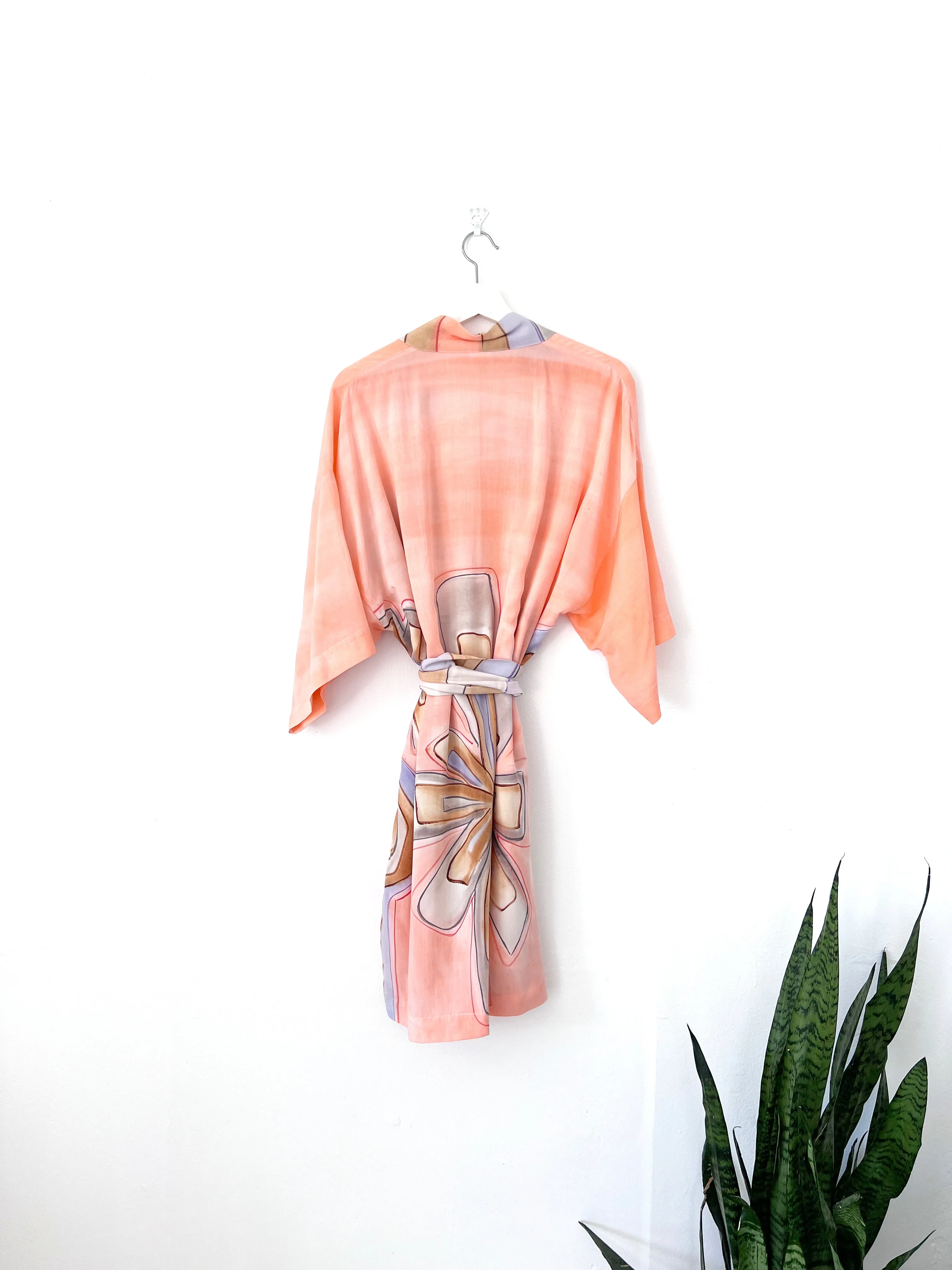 Kimono Robe | Peach