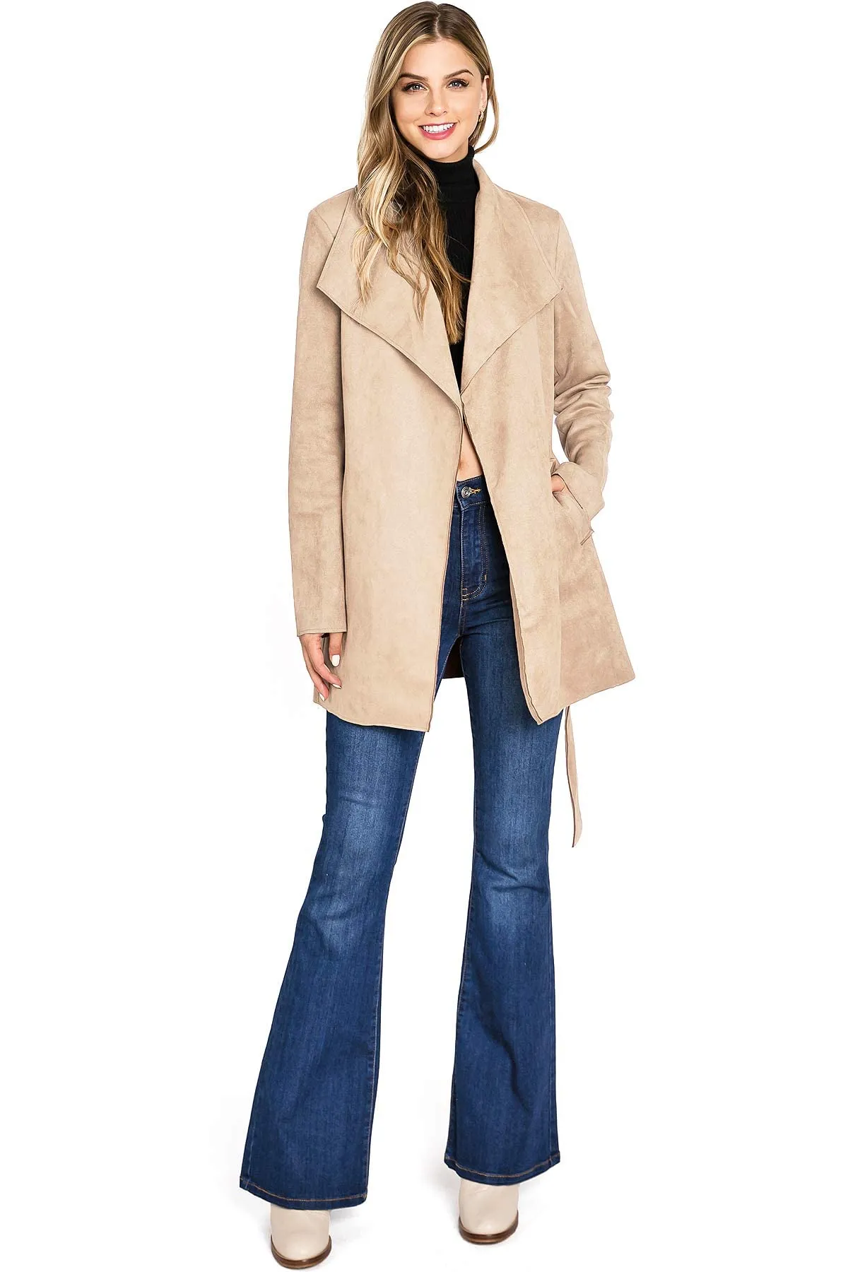 Madrid Faux Suede Coat