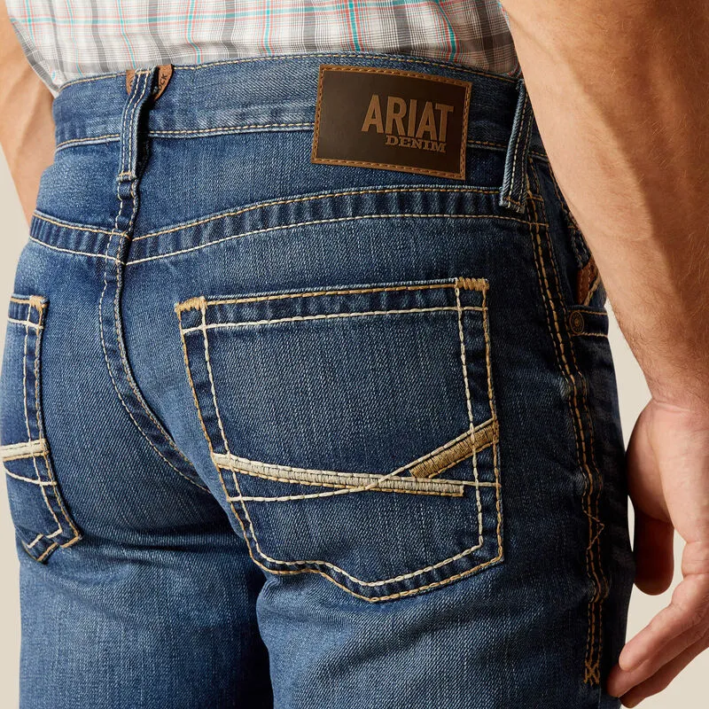 Men's Ariat M5 Straight Bucklin Straight Jean - Pismo