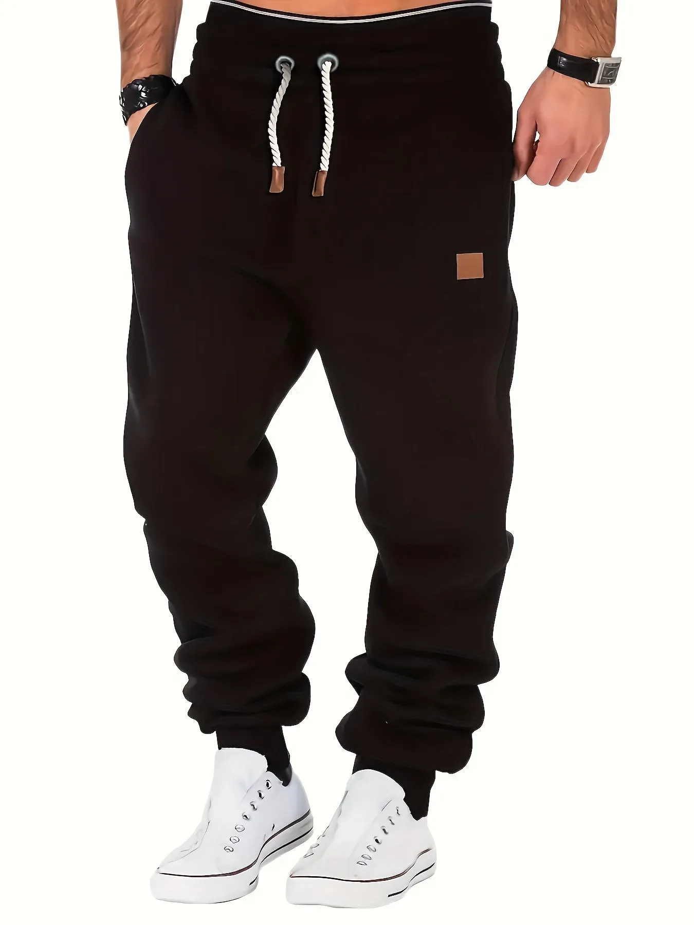 MEN'S CASUAL SPORTS PANTS, SWEATPANTS, HIP-HOP LOOSE FIT MEN'S CLOTHING