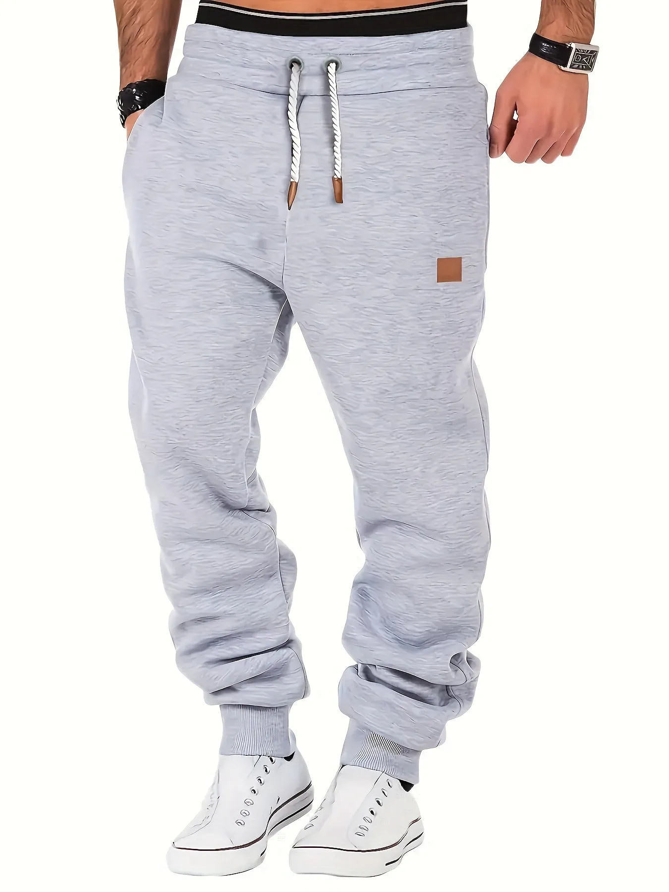 MEN'S CASUAL SPORTS PANTS, SWEATPANTS, HIP-HOP LOOSE FIT MEN'S CLOTHING