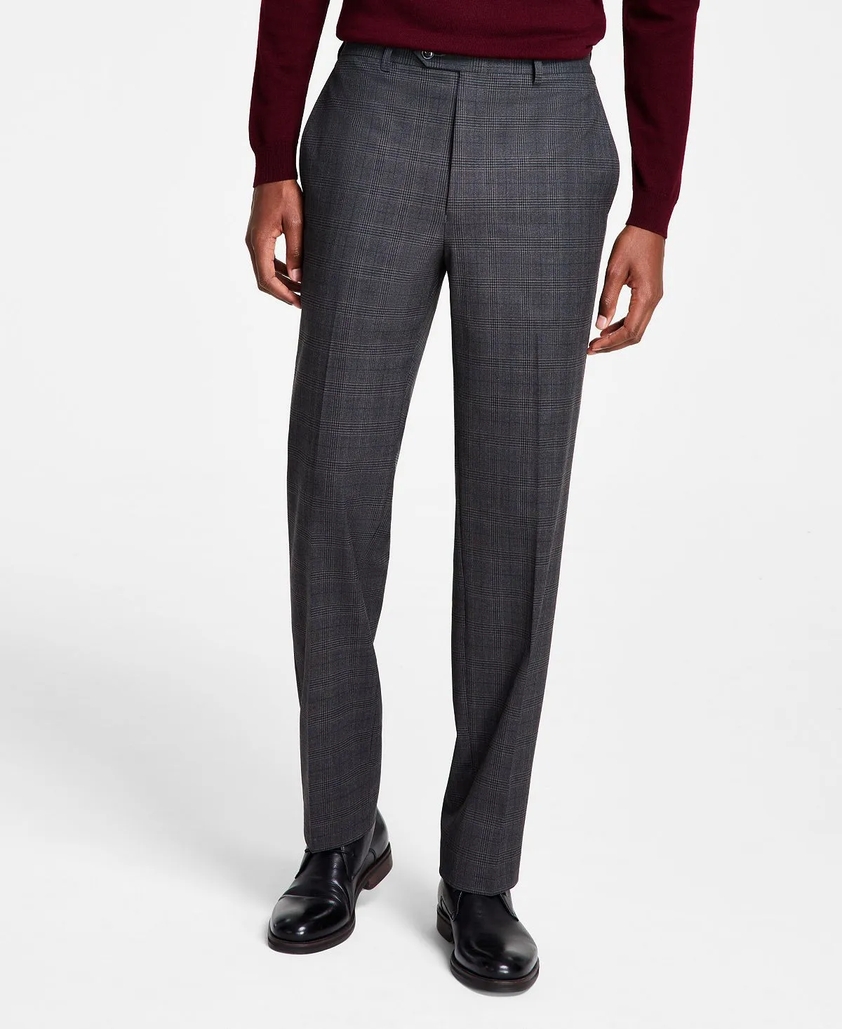 Michael Kors Men's Flat Front Pleated Dress Pants