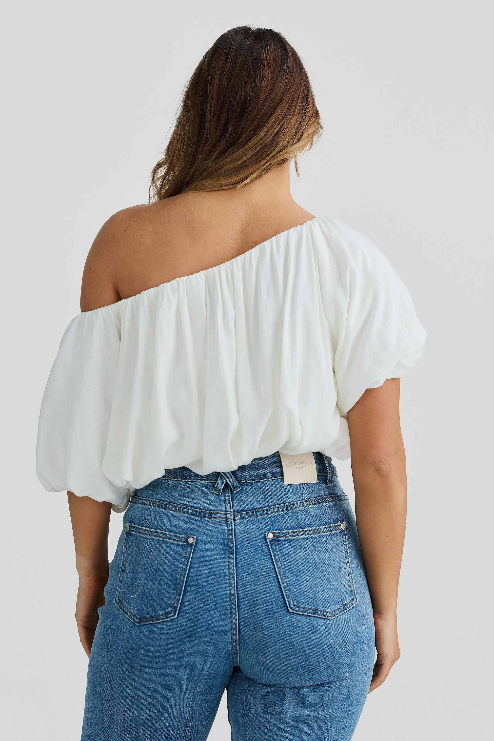 Off the Shoulder Blouse - White