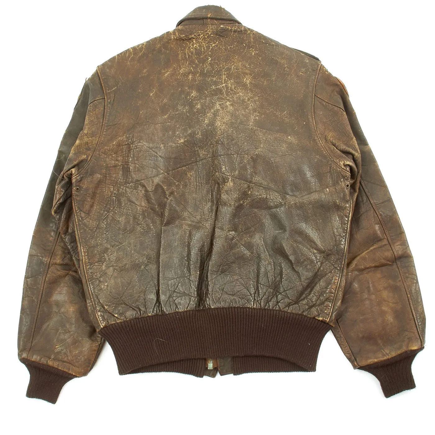 Original U.S. WWII 1st Combat Cargo Squadron Named Officer A-2 Flight Jacket - China Air Task Force