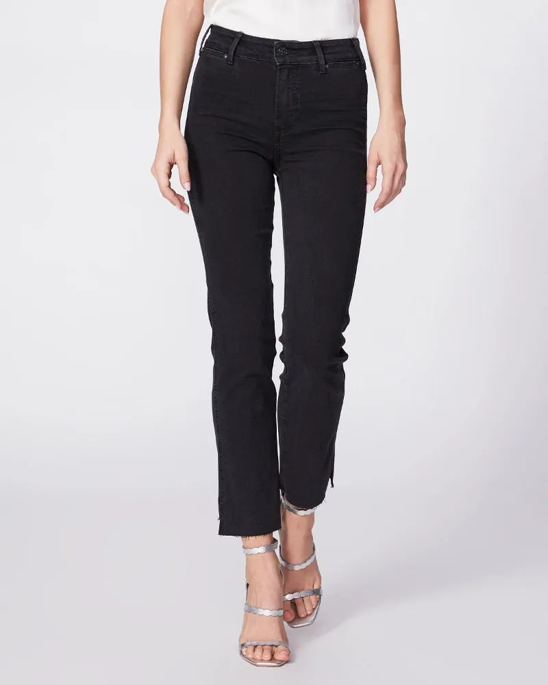 Paige Denim - Cindy Straight Leg Jeans w/ Seaming Details in Lights Out