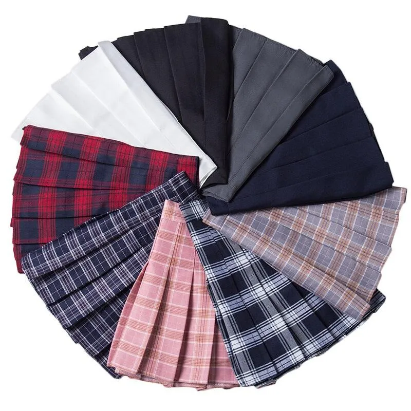 Plaid Pleated Skirt Collection