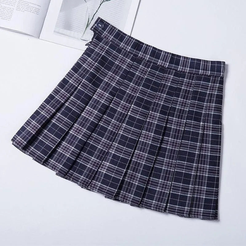 Plaid Pleated Skirt Collection