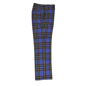 Plaid Royal Blue Yellow Black Red Pants