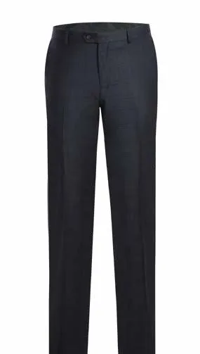 RENOIR Navy 2-Piece Slim Fit Wool Suit 564-5