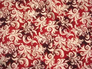 Scarlet Chameleon - Printed Crepe