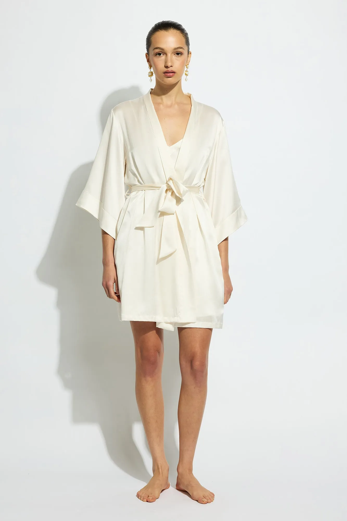 Silk Wrap Robe