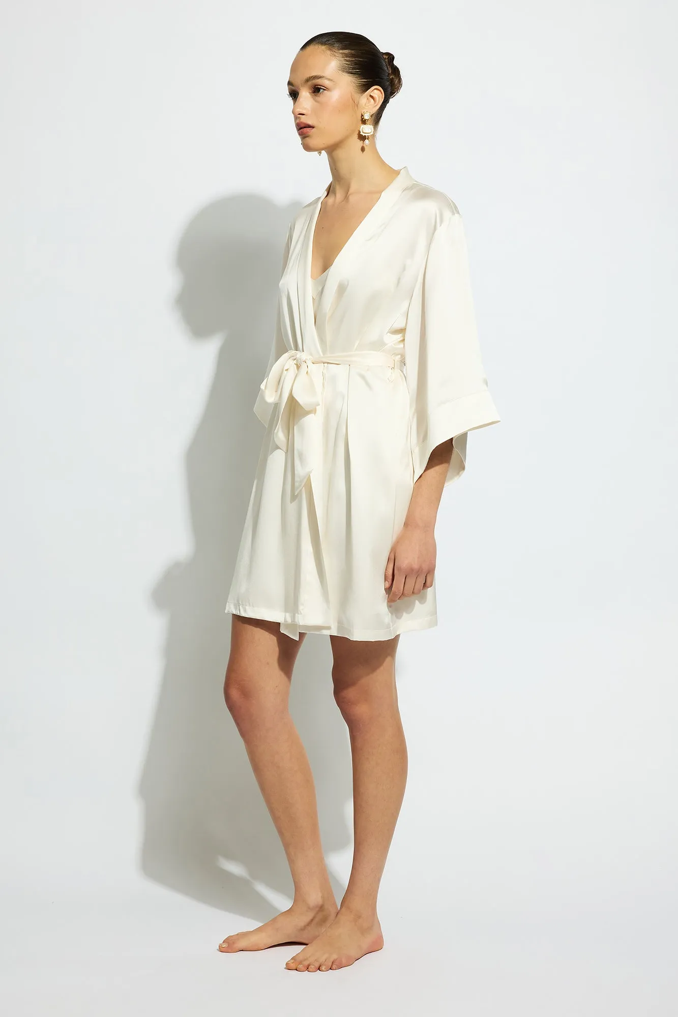 Silk Wrap Robe