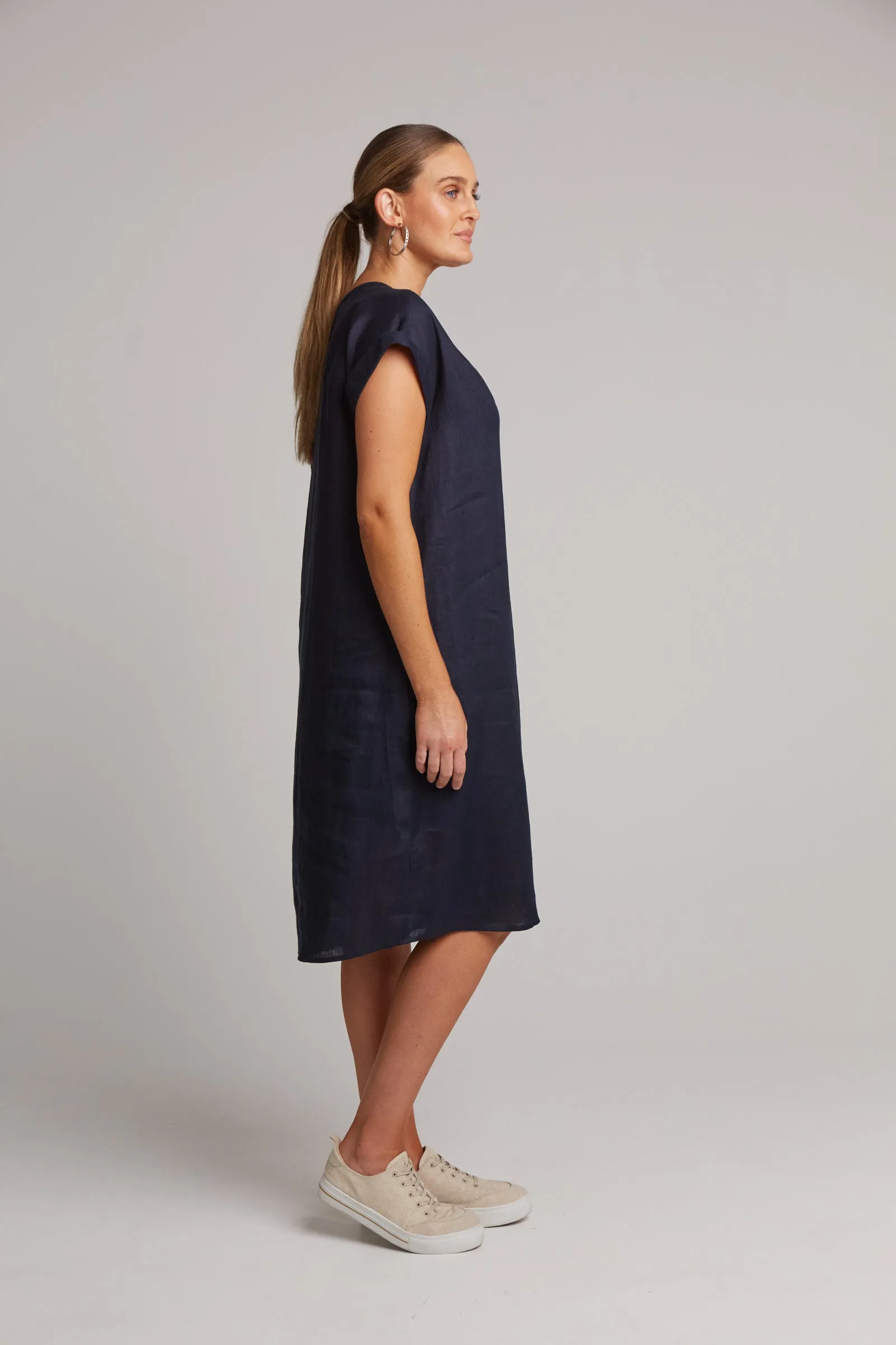 Studio Dress - Navy