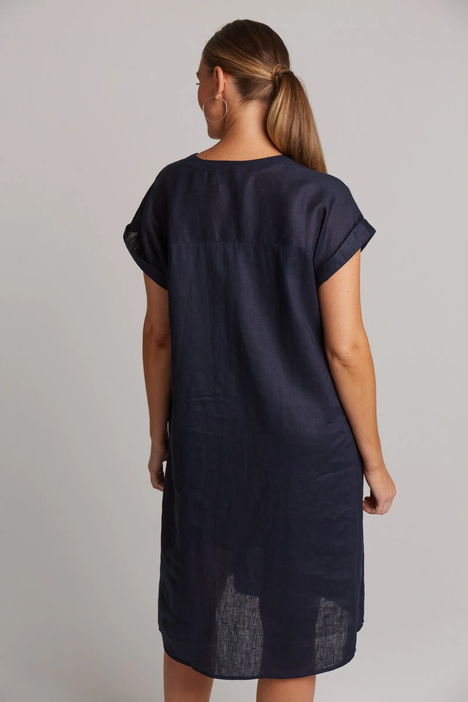 Studio Dress - Navy