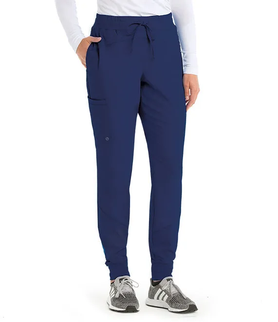 SVH - Lab Techs & Phlebs - BOP513 Indigo Ladies 3 Pocket Cargo Jogger