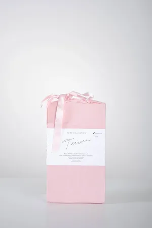 Terrera Bamboo Pillowcase Set - Pale Rose