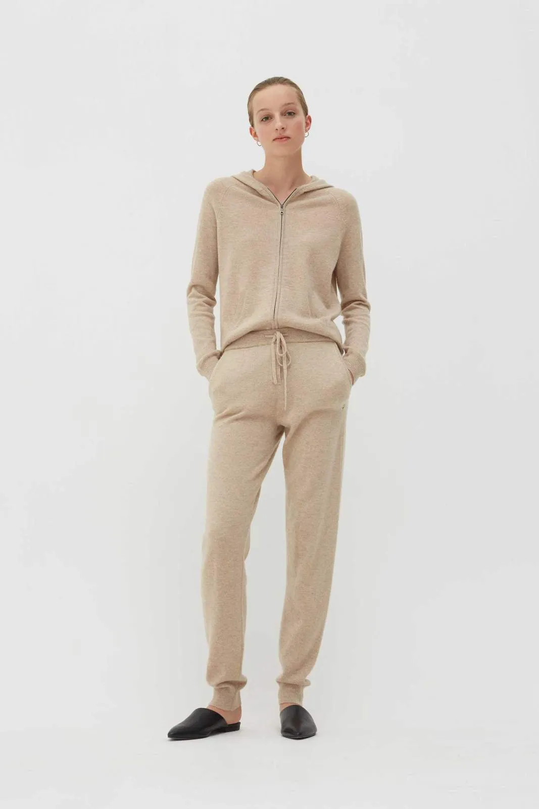 The Cashmere Hoodie, Oatmeal