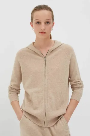 The Cashmere Hoodie, Oatmeal