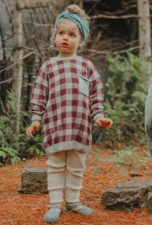 The Hunter Plaid Knit Dress - BABY