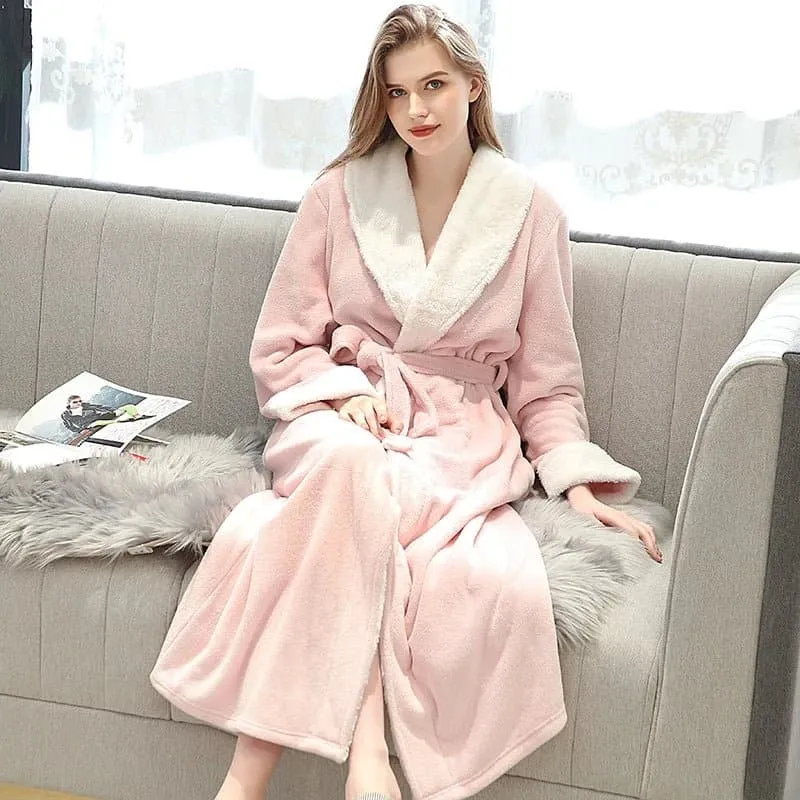 Thermal Extra Long Bath Robe