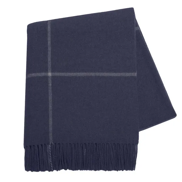 Windowpane Cashmere Throw