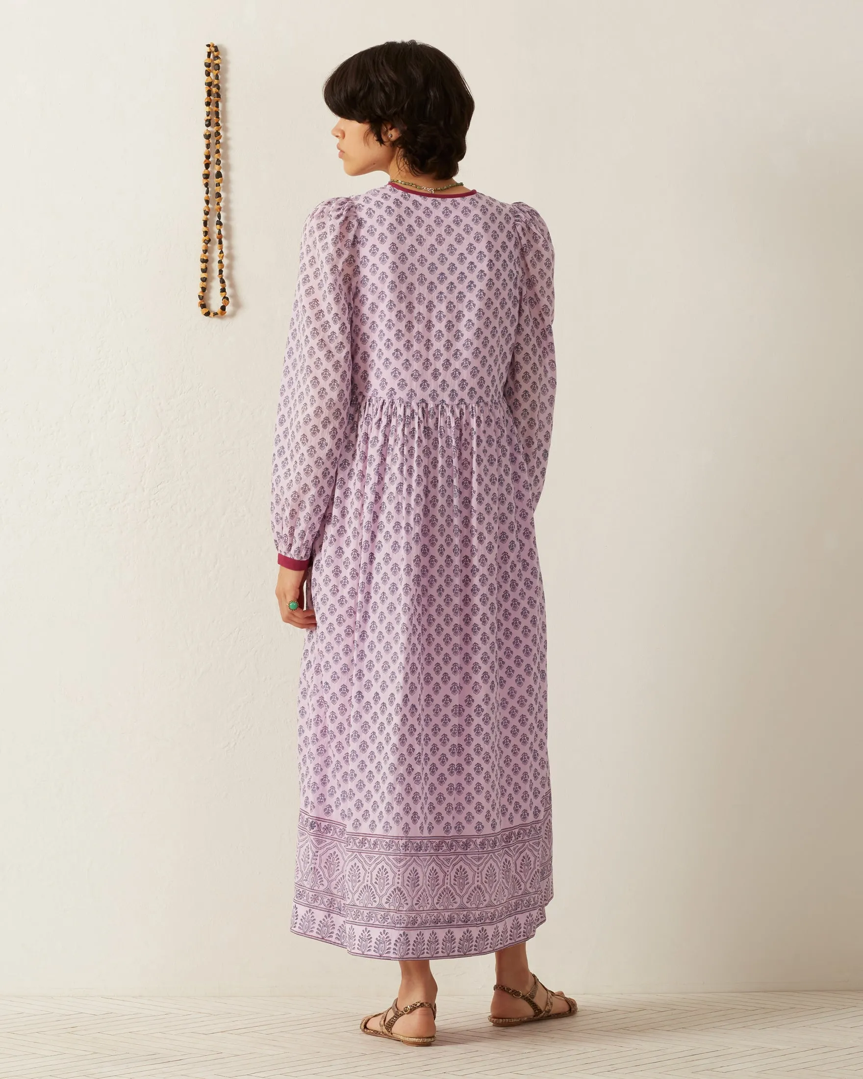 Winifred Lilac Bhutti Dress