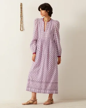 Winifred Lilac Bhutti Dress