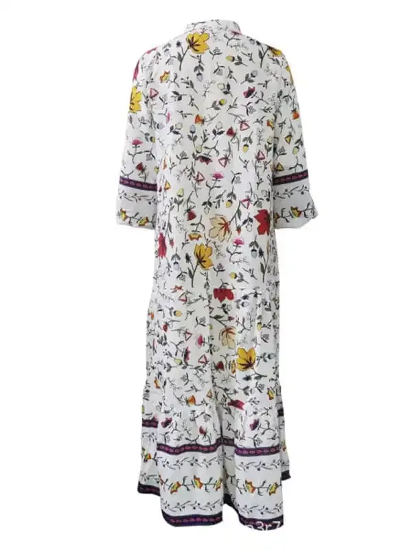 Women’s Printed Bohemian Long Dress